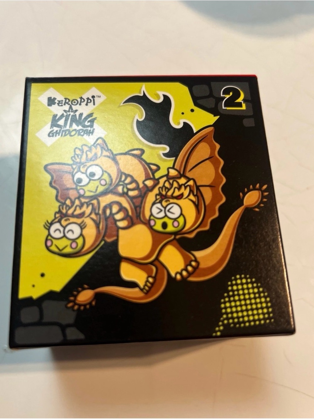 Sanrio Keroppi Orange & Yellow King Ghidorah Trio Collectible